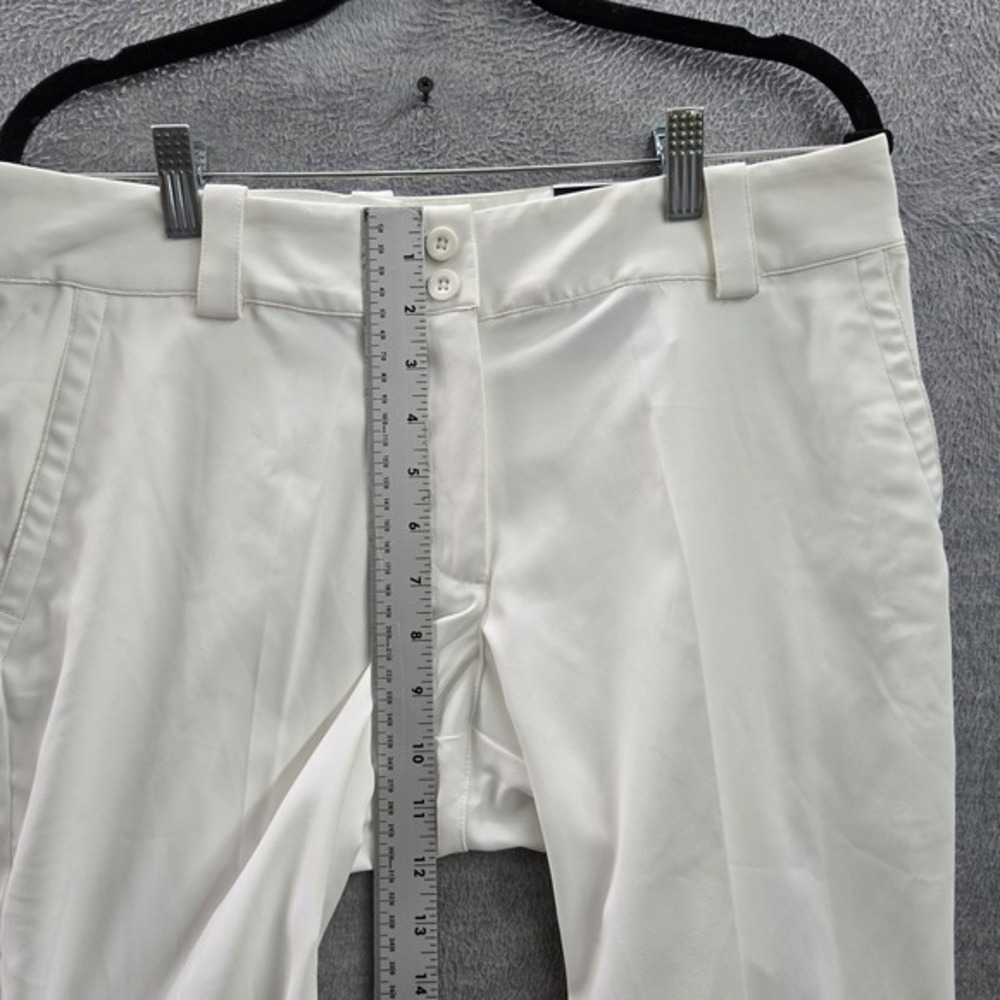 Nike Women Pants 10 White Dress Pants Dri-Fit Golf Pants Modern Rise 23" NWT - Picture 9 of 14